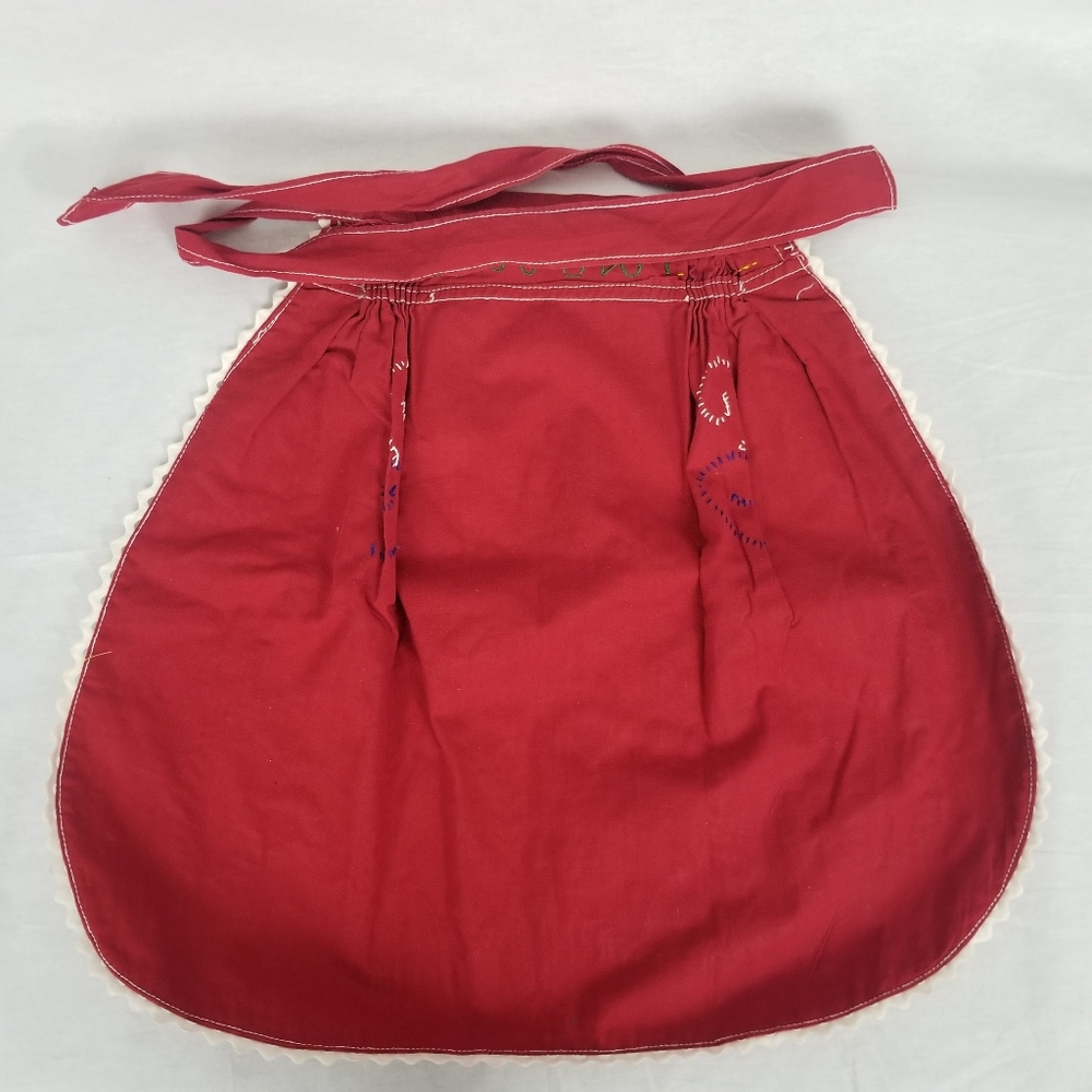 Embroidered Portugal apron - Picture 6 of 6
